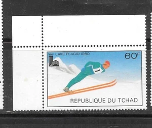 CHAD SC# 382 1979 OLYMPICS LAKE PLACID MNH COMMEMORATIVE VF OLD STAMP - Picture 1 of 1