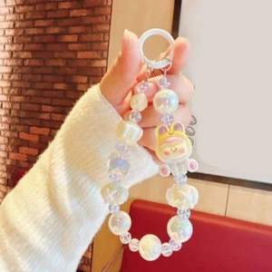 Phone Charms Pendant Sweet Girl Key Chain Phone Pendant Anti Lost Phone Rope - Zdjęcie 1 z 14