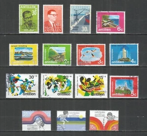 Netherlands Antilles Year Set 1972  used - Picture 1 of 1