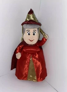 11" Disney Store Flora the Fairy Godmother Sleeping Beauty Plush Doll - Picture 1 of 12