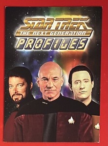 2000 SkyBox Star Trek: The Next Generation Profiles Promo EX-MT