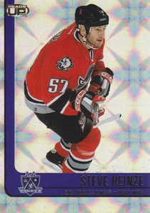 2001-02 Pacific Heads Up Hockey #45 Steve Heinze Los Angeles Kings