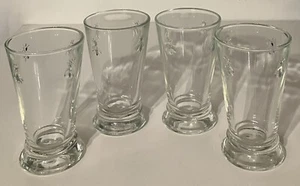 4 LA ROCHERE  Bee Glassware 5"  10  oz Tumbler PARIS MUSEES France - Picture 1 of 9