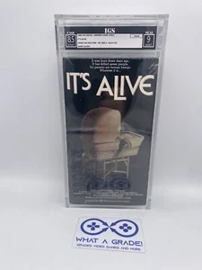Itโs Alive VHS ๐ Graded Double Mint IGS ๐ New Warner Bros Horror - Picture 1 of 9