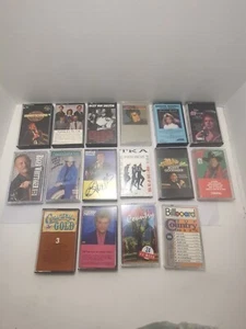 Cassette Lot Oldies Country Hits Hyms Unauthenticated Boxcar Willi Signature - Picture 1 of 17