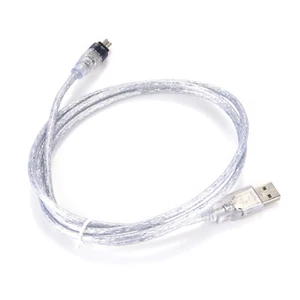 5ft/1.5m USB Male to Firewire IEEE 1394 4Pin Data Transfer Male Converter Cable - Picture 1 of 8