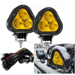 Auxbeam Led Pods 4in 90W Off Road Light Auxiliary Light for Jeep ATV Ford Truck - Picture 1 of 9
