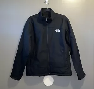 The North Face Jacke Herren L schwarz Softshell Full Zip Kunstfell gefüttert - Bild 1 von 22
