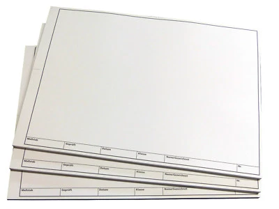 Zeichenblock Skizzenblock Malblock TZ -50 Blatt Rand & Schriftfeld A3 (22673) - Bild 1 von 4