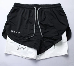 SAVD Women's Dual Layered "Child Of God" Performance Shorts WR4 Multi Small NWT - Picture 1 of 3