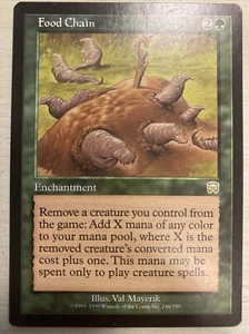 MTG - Cadena alimentaria - Máscaras mercadianas - Casi nuevo - Imagen 1 de 9