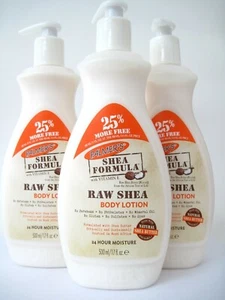 Palmer's Shea Formula Raw Shea Body Lotion Pump 17 oz Pack of 3 - Picture 1 of 2