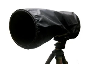 Nikon 500 f4 Waterproof Camera and lens Rain cover : Black Green Camouflage - Picture 1 of 5
