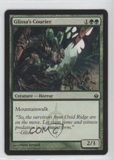 2011 Magic: the Gathering - Mirrodin Besieged Glissa's Courier #80 3o2