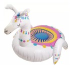 Giant Llama Inflatable Swimming Pool Ride On 160cm Water Float Lounger 14yo+