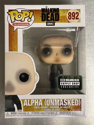 Funko Pop! The Walking Dead Alpha (sin máscara) #892 exclusivo de entrega de suministro Foto 1 de 4