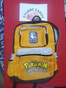 Vintage 1999 Pokemon Backpack Pokemon BLASTIOSE RARE Hard To Find - Picture 1 of 6