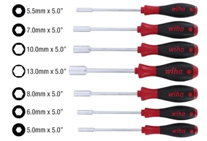 Wiha 34194 Nut Driver Set, Metric, 7 Piece - Picture 1 of 4