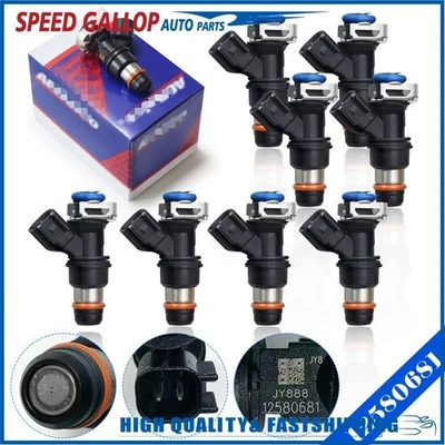 8x Inyector de combustible original 217-1621 para Chevrolet 2004-2010 4,8/5,3-6,2 12580681  Foto 1 de 4