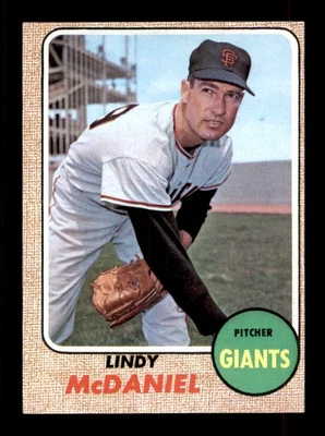 1968 Topps Lindy McDaniel High Number EX-EXMINT #545 Baseball Card - Image 1 of 2