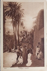 French North Africa Arab Village Postcard Old Vintage Card View Standard Post PC - Picture 1 of 2