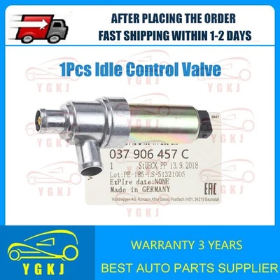 1Pcs Idle Control Valve 408202011002Z 037906457C For 90-96 VW EuroVan Golf Jetta Foto 1 de 4