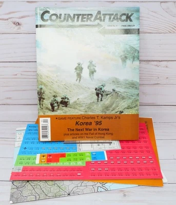 Counterattack 4, Korea '95: The Next War in Korea & 4.1 Korea 2005, Unpunched - Image 1 of 4