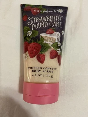 BATH & BODY WORKS Whipped Confetti Body Scrub Strawberry Pound Cake - Image 1 of 2
