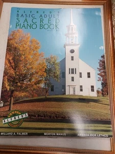 Alfred's Sacred Piano Song Book Palmer Level 1 Spiral Bound 1989 60 pgs PB S8 - Picture 1 of 6