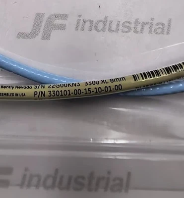 Bently Nevada  330101-00-15-10-01-00  3300XL8MM  New Extension Cord Sensor Probe - Image 1 of 4