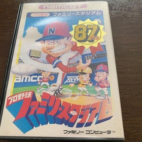 Namco Pro Yakyuu Family Stadium 87 Famicom Japanese Baseball Game