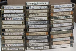 Grateful Dead 37 Cassettes Lot Bootleg Tapes 1970's-1980's - Picture 1 of 4
