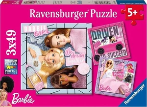 NEW Ravensburger 3x49 Pieces Jigsaw Puzzle 5+ Ages Barbie - Picture 1 of 4
