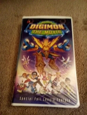 Digimon: Digital Masters - The Movie (VHS, 2001) Clamshell Case - Image 1 of 3