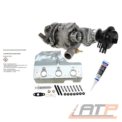 ABGAS-TURBO-LADER + DICHTSATZ MONTAGESATZ FÜR SMART CABRIO CITY-COUPE 0.6 - Bild 1 von 4