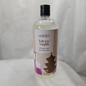 Gel de ducha Vitabath aterciopelado vainilla 33,8 oz Vitabath nuevo edición limitada  - Imagen 1 de 8