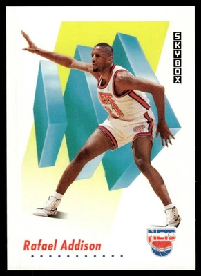 1991-92 Skybox Rafael Addison Rookie New Jersey Nets #636 - Image 1 of 2