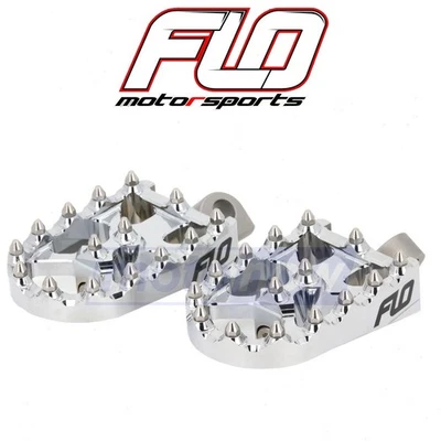 Flo Moto Style Footpeg Set for 1937-1948 Harley Davidson U - Body Foot zv Foto 1 de 4