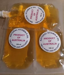 VITAMIN E OIL NATURAL **CHEAPEST** AUSTRALIAN (87% D-ALPHA TOCOPHEROL) FREE POST - Picture 1 of 9