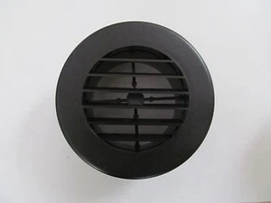 Casa rodante Rotaire redondo de 4" negro tornillos cubiertos de calor ventilación 3940 k remolque 3940 bk - Imagen 1 de 5