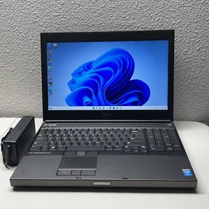 Dell Precision M4800 Laptop Intel Core i7-4800MQ 16GB 1TB HDD W11 - Bild 1 von 8