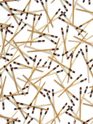 Asian Themed Fabric Food Utensil Chopsticks on Cream Cotton Blank Textiles Yard - Image 1 of 2