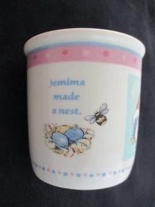 Taza de café Wedgwood Beatrix Potter Jemima charco pato taza de té Frederick Warner - Imagen 1 de 6