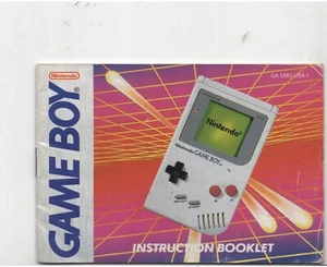 Original Gameboy Console Instruction GADMGUSA9 INSERT ONLY Authentic NO TRACKING - Picture 1 of 1