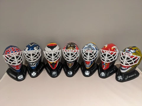 PICK FROM LIST McDonald's NHL Goalie Mini Mask Potvin Belfour Rhodes SP Cover