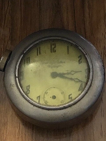 Vintage Rare Swiss Made True Time Tellers Tip-Top Alarm Clock - 52mm Cover