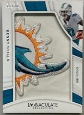 2019 Panini Immaculate Kenny Stills Jumbo Patch 11/15 Miami Dolphins