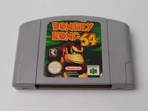 Donkey Kong 64 (PAL) Nintendo 64 N64 Cart only - Imagen 1 de 2