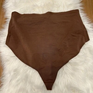 NWT Skims Womens Power Mesh High Waist Thong Jasper SH-HWT-0251 Size 4X - Afbeelding 1 van 6