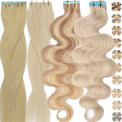 ТОЛСТАЯ лента в 100% Remy человеческих волос расширения кожи утка полная голова 150G Ombré - Изображение 1 из 4